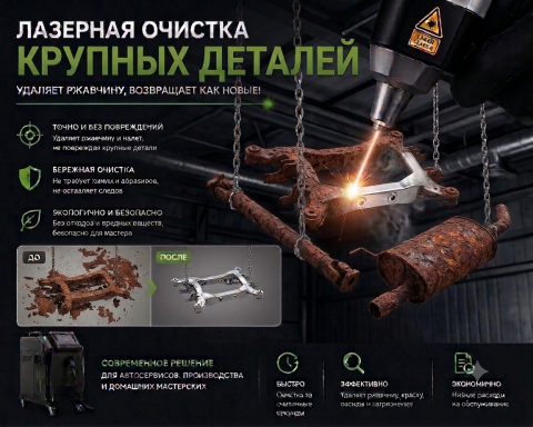 Большая деталь от 100 см, сильная коррозия