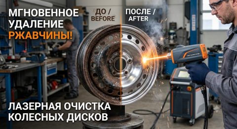 Очистка колесного диска 1 шт (стальной)